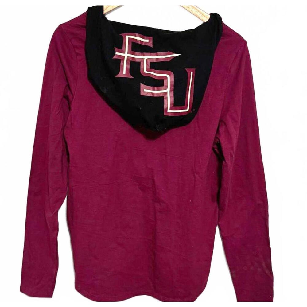 FSU Seminoles Hoodie Women's Medium NWT Florida State *SEE NOTES Colosseum Logo - Picture 2 of 8